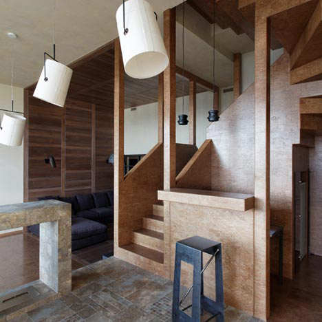 Multi-level apartment by Peter Kostelov