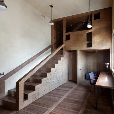 Multi-level apartment by Peter Kostelov Multi-level apartment by Peter Kostelov