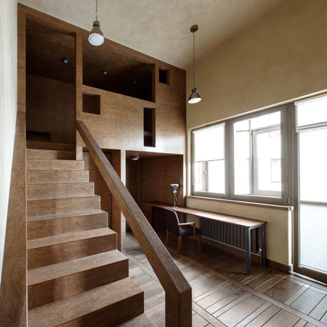 Multi-level apartment by Peter Kostelov Multi-level apartment by Peter Kostelov