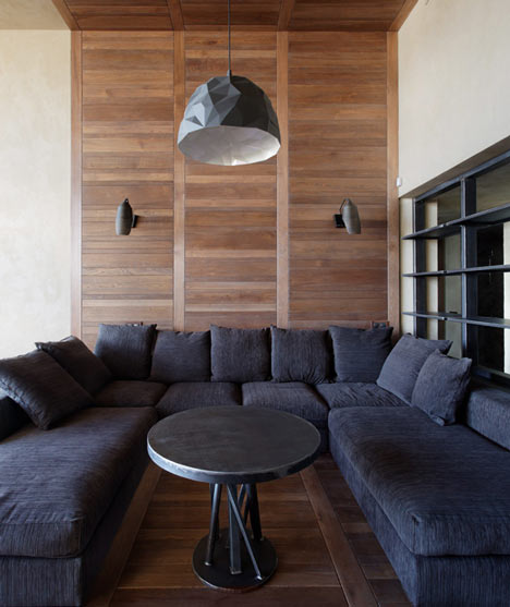 Multi-level apartment by Peter Kostelov Multi-level apartment by Peter Kostelov
