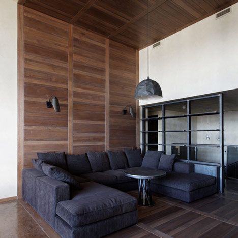 Multi-level apartment by Peter Kostelov Multi-level apartment by Peter Kostelov