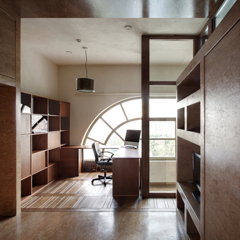 Multi-level apartment by Peter Kostelov Multi-level apartment by Peter Kostelov