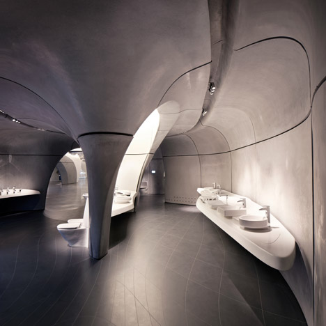 Roca London Gallery by Zaha Hadid Architects