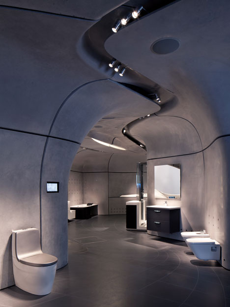 Roca London Gallery by Zaha Hadid Architects