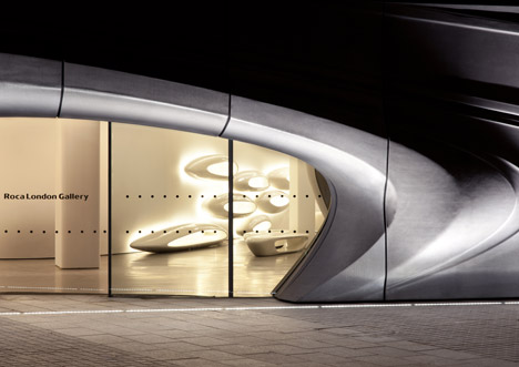 Roca London Gallery by Zaha Hadid Architects