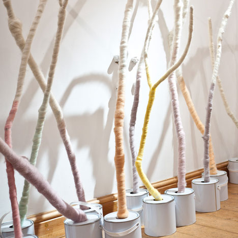 Wool Modern Installation by Not Tom Wool Modern Installation by Not Tom