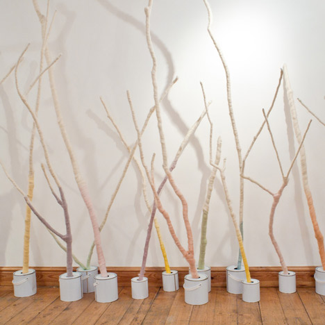 Wool Modern Installation by Not Tom