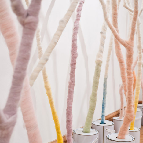 Wool Modern Installation by Not Tom Wool Modern Installation by Not Tom