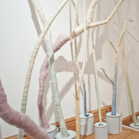 Wool Modern Installation by Not Tom Wool Modern Installation by Not Tom