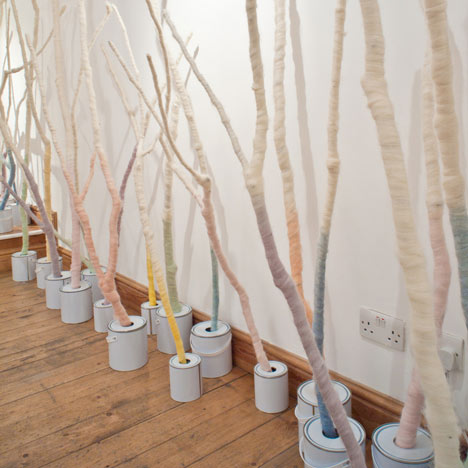 Wool Modern Installation by Not Tom Wool Modern Installation by Not Tom