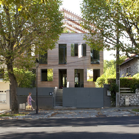 Eco-Sustainable House by Djuric Tardio Architectes Eco-Sustainable House by Djuric Tardio Architectes