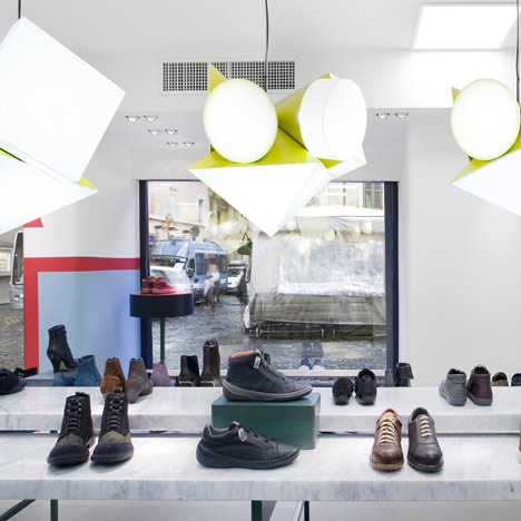 Camper store in Rome by Doshi Levien Camper store in Rome by Doshi Levien