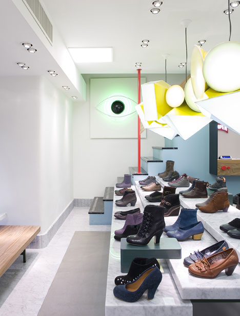 Camper store in Rome by Doshi Levien Camper store in Rome by Doshi Levien