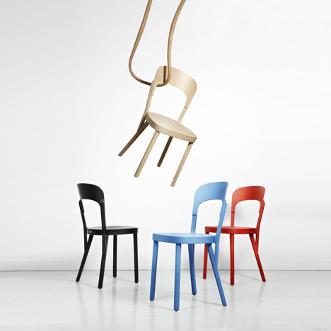 Chair 107 by Robert Stadler for Thonet
