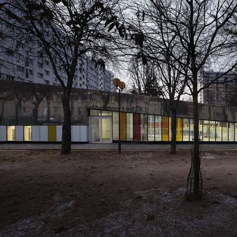 Crèche Binet by Béal and Blanckaert Crèche Binet by Béal and Blanckaert