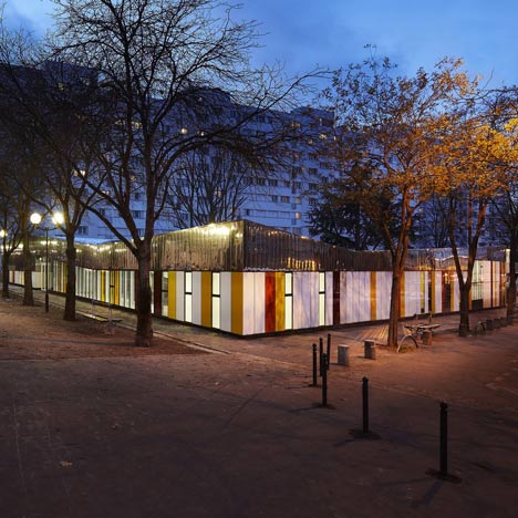 Crèche Binet by Béal and Blanckaert Crèche Binet by Béal and Blanckaert