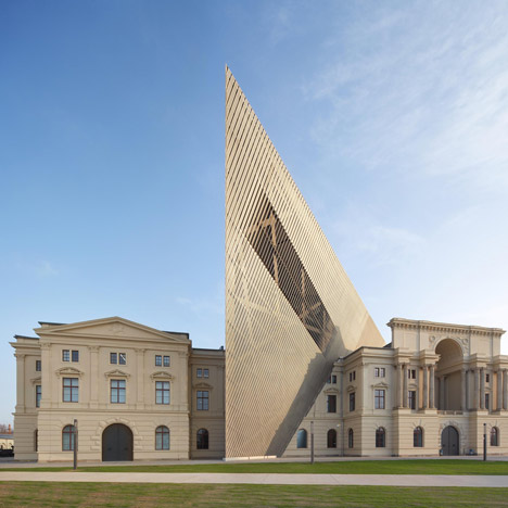 Dresden Museum of Military History by Daniel Libeskind