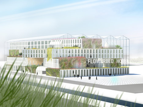 Flowerbed Hotel by MVRDV Flowerbed Hotel by MVRDV