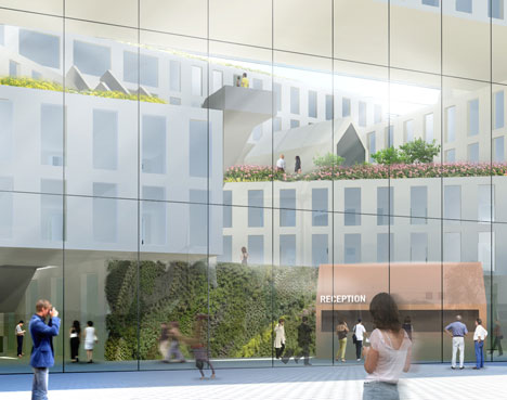 Flowerbed Hotel by MVRDV Flowerbed Hotel by MVRDV