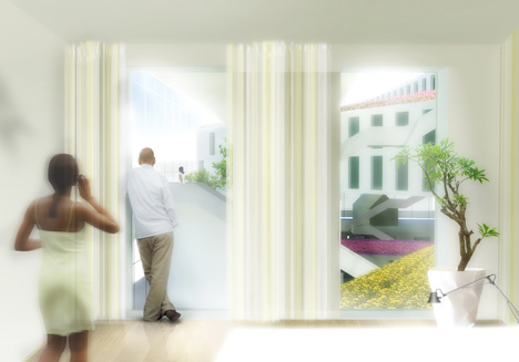 Flowerbed Hotel by MVRDV Flowerbed Hotel by MVRDV