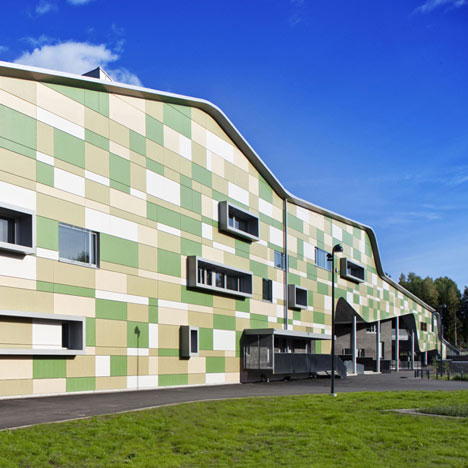 Kannisto School by Linja Architects 