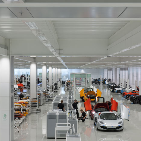 McLaren Production Centre by Foster + Partners