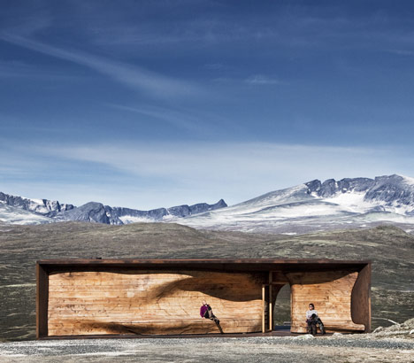Norwegian Wild Reindeer Centre Pavilion by Snøhetta Norwegian Wild Reindeer Centre Pavilion by Snøhetta