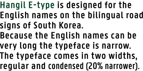 South Korean Road Signs by Studio Dumbar