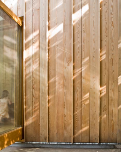 Timber Fin House in Walthamstow by Neil Dusheiko Architect