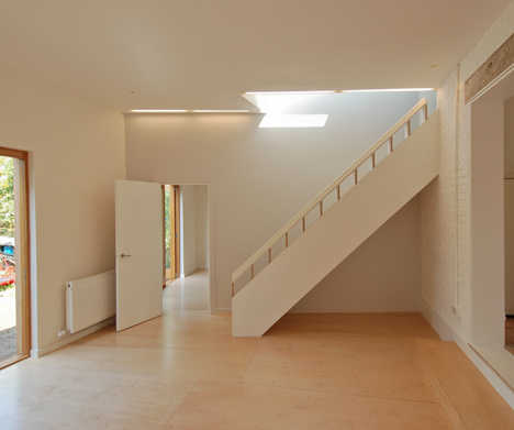Timber Fin House in Walthamstow by Neil Dusheiko Architect