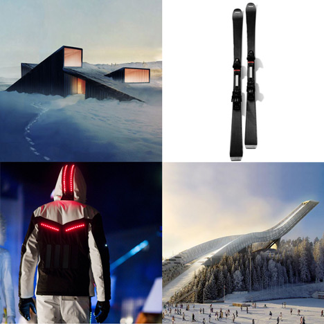 Dezeen archive: skiing, skating and sledging