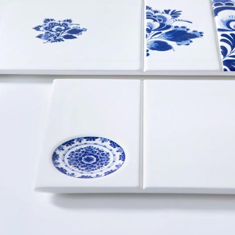 Blue D1653 by Arian Brekveld, Chris Koens and Damian O'Sullivan for Royal Delft