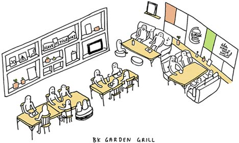Burger King Garden Grill by Outofstock Burger King Garden Grill by Outofstock