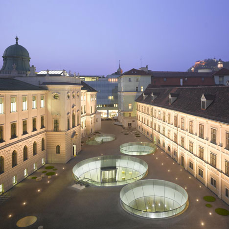 Joanneum Museum extension by Nieto Sobejano Arquitectos and eep architekten