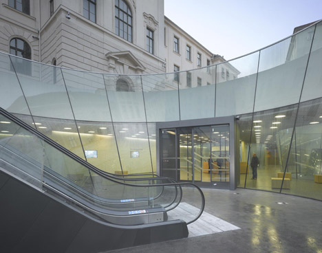 Joanneum Museum extension by Nieto Sobejano Arquitectos and eep architekten