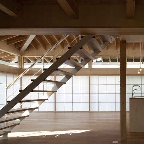 Large Roof House by Architect Cafe Large Roof House by Architect Cafe