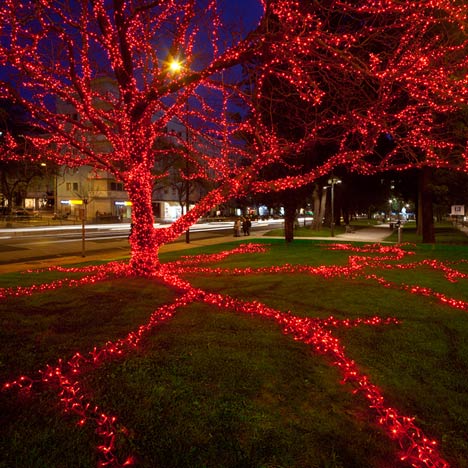 Lisbon Christmas Lights by Pedro Sottomayor, José Adrião and ADOC