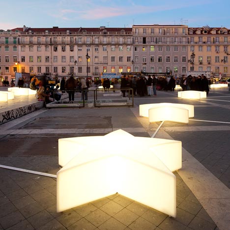Lisbon Christmas Lights by Pedro Sottomayor, José Adrião and ADOC