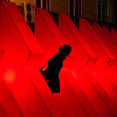 Lisbon Christmas Lights by Pedro Sottomayor, José Adrião and ADOC