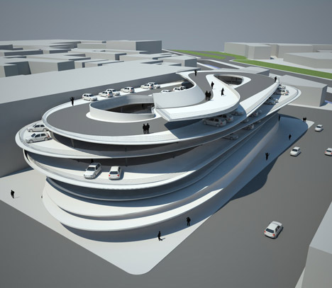 Miami Beach Parking Garage by Zaha Hadid Miami Beach Parking Garage by Zaha Hadid