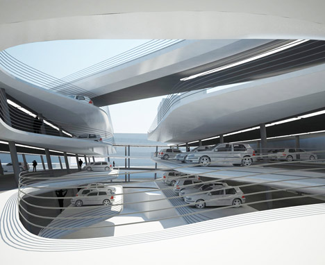 Miami Beach Parking Garage by Zaha Hadid Miami Beach Parking Garage by Zaha Hadid