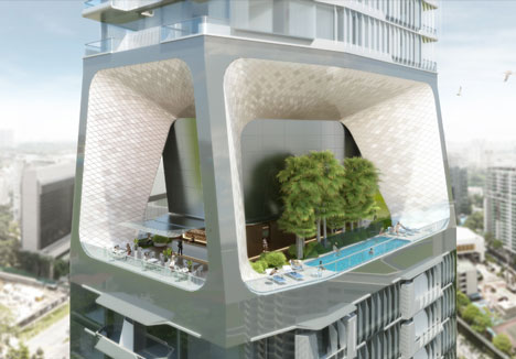 The Scotts Tower by UNStudio