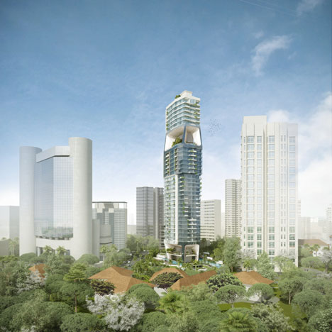 The Scotts Tower by UNStudio