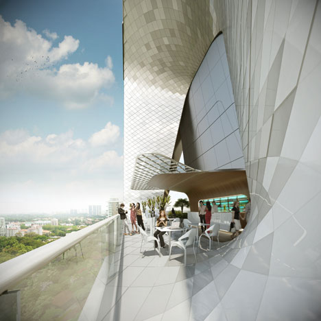 The Scotts Tower by UNStudio