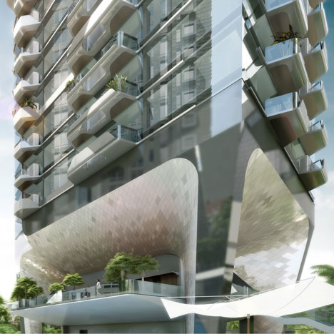 The Scotts Tower by UNStudio