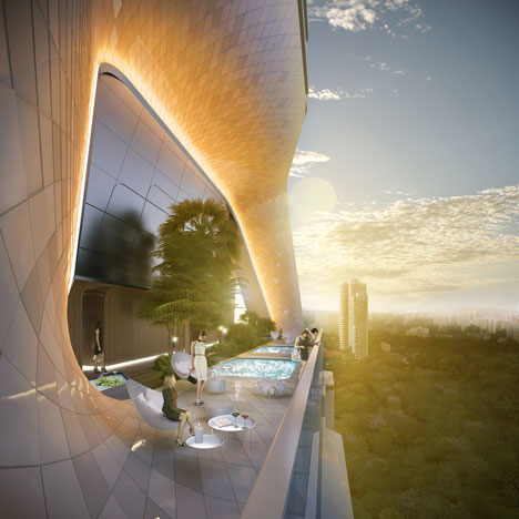 The Scotts Tower by UNStudio