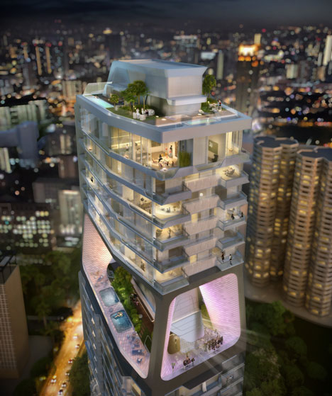 The Scotts Tower by UNStudio
