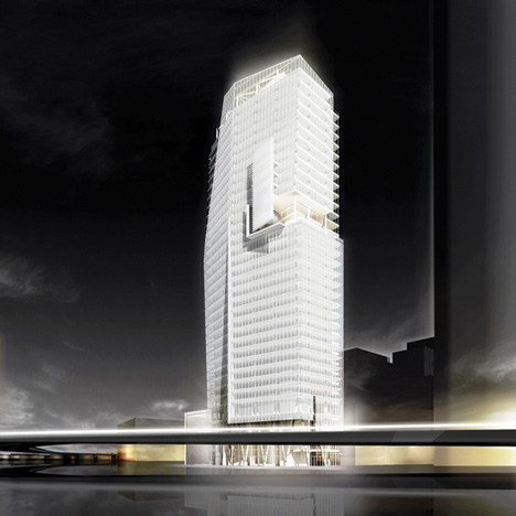 Mitikah Office Tower by Richard Meier and Partners