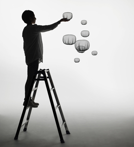 Static Bubbles by Nendo for Carpenters Workshop Static Bubbles by Nendo for Carpenters Workshop