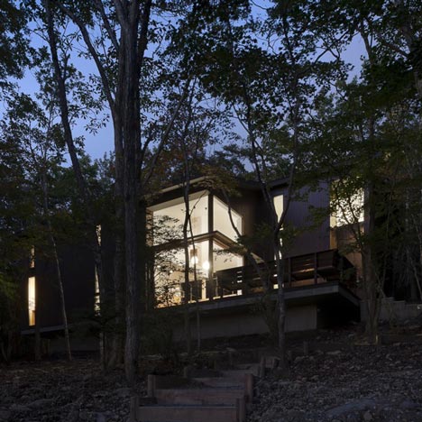 Tiered Lodge by Naoi Architecture and Design Office Tiered Lodge by Naoi Architecture and Design Office